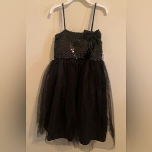 Pippa & Julie Black Sequin Dress